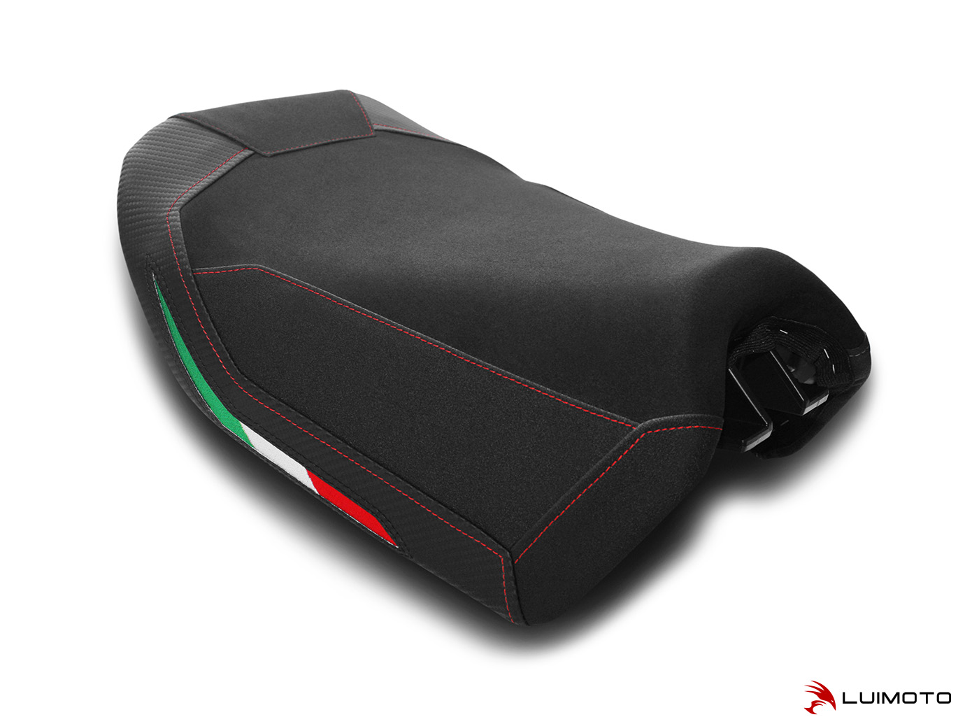 LUIMOTO Italia II Rider Seat Cover for DUCATI MULTISTRADA V4 (2021+) LUIMOTO Italia II Rider Seat Cover for DUCATI MULTISTRADA V4 (2021+)